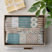 ヴィンテージパッチワークフローラキルトの分離 薄葉紙 (ギフト)