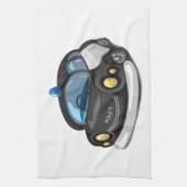 ヴィンテージパトカー キッチンタオル (縦)