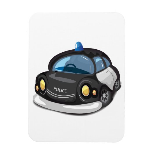 ヴィンテージパトカー マグネット (縦)