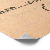 ヴィンテージパナマ運河の地図(1885) ポスター (角)