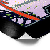 ヴィンテージパナマ運河の旅行パーフェクトポスター ポスター (コーナー)