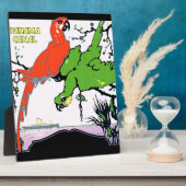 ヴィンテージパナマ運河トラベル フォトプラーク (側面)