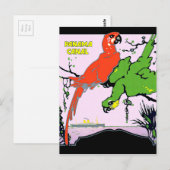 ヴィンテージパナマ運河トラベル ポストカード (正面/裏面)