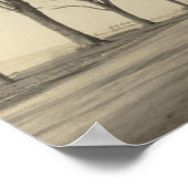 ヴィンテージパノラマWレイクショアDr – ケリーズ島 ポスター (角)