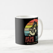 ヴィンテージパパベアズギ遊ターパパギター コーヒーマグカップ (正面右)