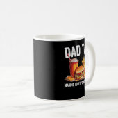 ヴィンテージパパ税おもしろい父長日パパ税男性へ コーヒーマグカップ (正面右)