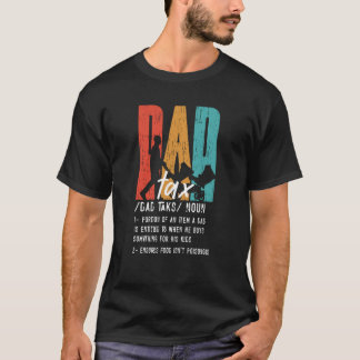 ヴィンテージパパ税定義メンファーザーズデイ Tシャツ