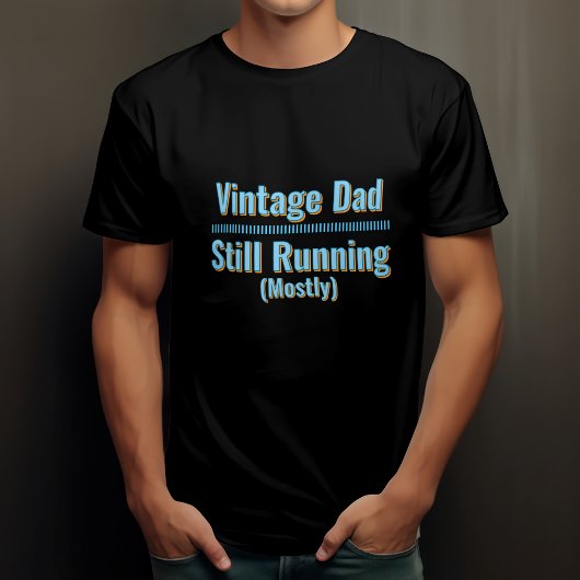 ヴィンテージパパ – スチル走（主に） Tシャツ