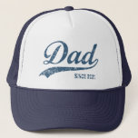 ヴィンテージパパ[年]からTrucker Hat キャップ<br><div class="desc">新しいお父さんへの素敵な贈り物。</div>