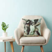 ヴィンテージパフィンと水中競技バード クッション (椅子)