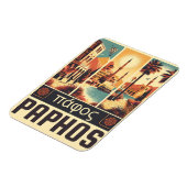 ヴィンテージパフォスシティキプロスホリディギフト土産 マグネット (左側)