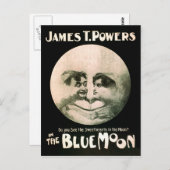 ヴィンテージパフォーミングアーツポスターブルームーン1906 ポストカード (正面/裏面)