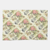 ヴィンテージパフランスのリテーマエッフェルタワー キッチンタオル (横)