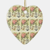 ヴィンテージパフランスのリテーマオーナメント装飾 セラミックオーナメント (右)