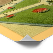 ヴィンテージパブリックスクエアクリーブランド ポスター (角)