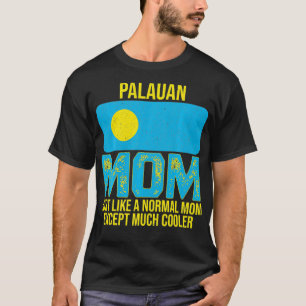 ヴィンテージパラウアンマママパラオ国旗 Tシャツ
