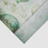 ヴィンテージパラシュートジャンクジャーナルEphemera Decopage 薄葉紙 (詳細)