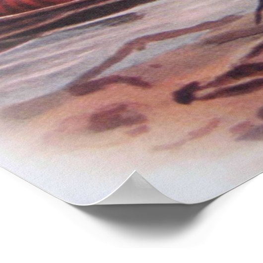 ヴィンテージパラダイスシェルダック ポスター (角)