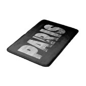 ヴィンテージパリとエッフェルタワー バスマット (アングル)