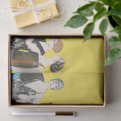 ヴィンテージパリのアールデコファッション – ジョージバービエ 薄葉紙 (ギフト)