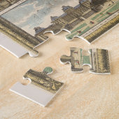 ヴィンテージパリの地図(1784) ジグソーパズル (側面)