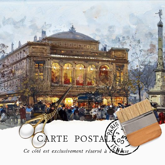 ヴィンテージパリウィメンズティッシュペーパー 薄葉紙