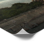 ヴィンテージパリエッフェルタワーのポスター ポスター (角)