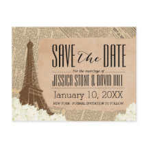 ヴィンテージパリエッフェルタワーフローラ保存日