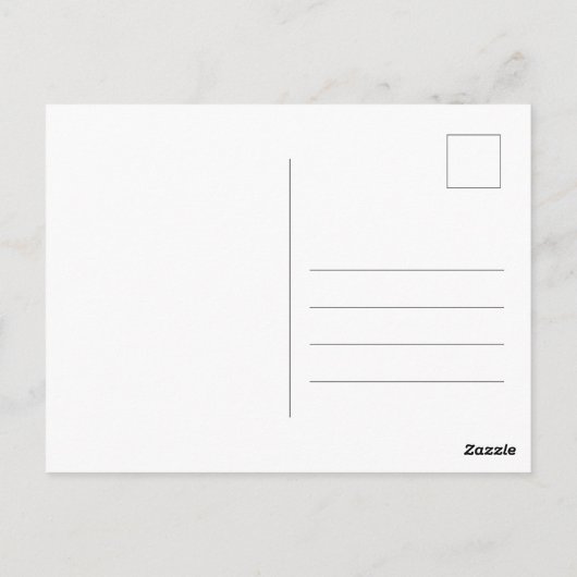 ヴィンテージパリエッフェルタワーラブカップル旅行 ポストカード (裏面)