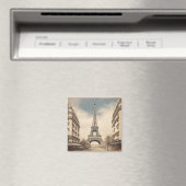 ヴィンテージパリエッフェルタワーレトロポスター マグネット (インサイチュ (食洗機))