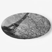 ヴィンテージパリエッフェルタワー ペーパープレート (アングル)