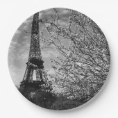 ヴィンテージパリエッフェルタワー ペーパープレート (正面)