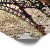 ヴィンテージパリエッフェルタワー ポスター (角)