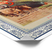 ヴィンテージパリオーヴェルニュフランスプリント ポスター (角)