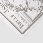 ヴィンテージパリガーデンポスターデクペフランスのージ 薄葉紙 (詳細)