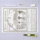 ヴィンテージパリガーデンポスターデクペフランスのージ 薄葉紙 (クラフト)