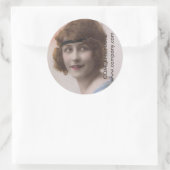 ヴィンテージパリガール美容師メイクアップアーティスト ラウンドシール (バッグ)