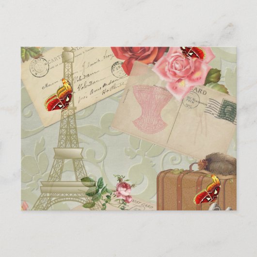 ヴィンテージパリグラフィックス ポストカード (正面)