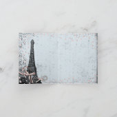 ヴィンテージパリサンキューカード サンキューカード (内部)