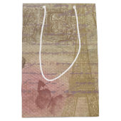 ヴィンテージパリシャビーシ結婚ック抱き枕 ミディアムペーパーバッグ (正面)