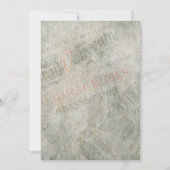 ヴィンテージパリジャンアドスタイル誕生日パーティー 招待状 (正面)