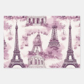 ヴィンテージパリジャンチャーム ラッピングペーパーシート (正面2)