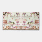 ヴィンテージパリジャンパティスリーワンダーランドおもしろい デスクマット (正面)