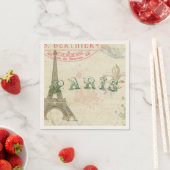 ヴィンテージパリジャンパーティー スタンダードカクテルナプキン (インサイチュ)