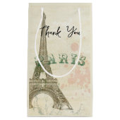 ヴィンテージパリジャンパーティー スモールペーパーバッグ (正面)