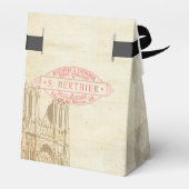 ヴィンテージパリジャンパーティー フェイバーボックス (裏面サイド)