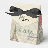 ヴィンテージパリジャンパーティー フェイバーボックス (正面サイド)