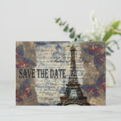 ヴィンテージパリジャン日付の保存 セーブザデート (スタンド正面)