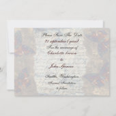 ヴィンテージパリジャン日付の保存 セーブザデート (裏面)