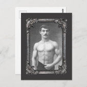 ヴィンテージパリジャン筋 ポストカード (正面/裏面)